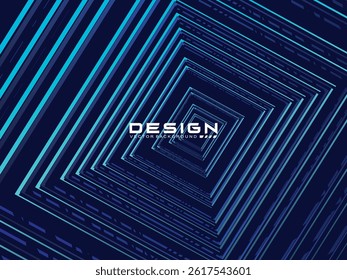 Premium blue background design with multicolored stripes pattern diagonal. Vector minimal horizontal template for banner, digital business, invitation, voucher, prestigious gift certificate, etc.	
