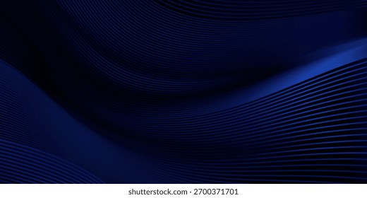 premium blue background metal pattern line style