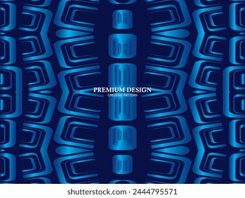 Premium blue gradient background modern concept. Blue metal background. Blue grid pattern steel.