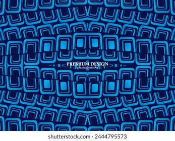 Premium blue gradient background modern concept. Blue metal background. Blue grid pattern steel.