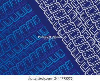 Fondo de gradiente azul de Premium concepto moderno. Fondo de metal azul. Cuadrícula azul patrón de acero.