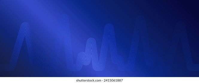 Premium blue line background design, eye-catching horizontal background. Can be use for desktop wallpaper background, business web banner, business print banner, web header and mobile app header.
