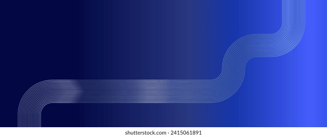Premium blue line background design, eye-catching horizontal background. Can be use for desktop wallpaper background, business web banner, business print banner, web header and mobile app header.