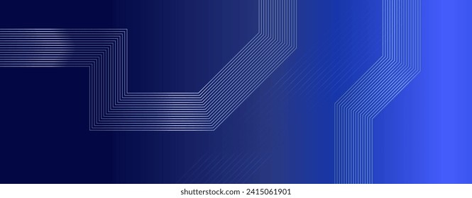 Premium-blauer Hintergrund-Design, auffallender horizontaler Hintergrund. Kann für Desktop-Bildschirmhintergrund, Business-Web-Banner, Business-Print-Banner, Web-Header und mobile App-Header verwendet werden.