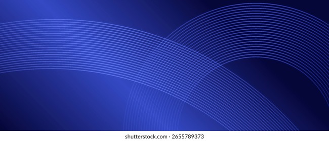 Premium blue line background design, eye-catching horizontal background. Can be use for desktop wallpaper background, business web banner, business print banner, web header and mobile app header.