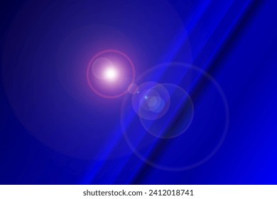 Papel de escritorio azul premium, fondo, volante o diseño de portada para tu negocio con textura borrosa abstracta - Aplicable a informes, presentaciones, carteles, afiches - Plantilla vectorial creativa de moda.