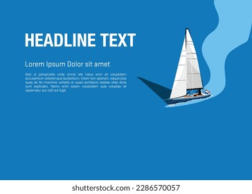 premium boat and ship illustration vector designs