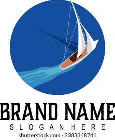 diseños de vectores de ilustraciones de barcos premium
