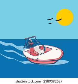 premium boat and ship illustration vector designs homepage image