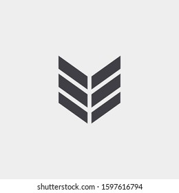 Premium book logo design. Abstract book icon vector illustration