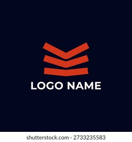 Premium Book Logo with Modern Creative Colorful Style for Education and Publishing Brand