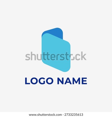 Premium Book Logo with Modern Creative Colorful Style for Education and Publishing Brand