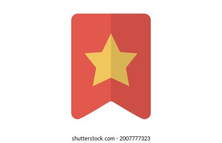 Premium Bookmark Symbol . Hochwertiges Zeichen und Symbol auf weißem Hintergrund. Vector Piktogramm für Infografik, Webdesign und App-Entwicklung.