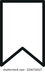 Icono de marcador o logotipo premium en estilo de línea. Signo y símbolo de alta calidad sobre fondo blanco. Pictograma de contorno vectorial para infografía, diseño web y desarrollo de aplicaciones.