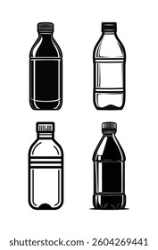 Premium bottle Icon. High Quality Vector Illustration in Flat Design