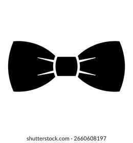 Ícone de Gravata de Arco Premium. Ilustração vetorial de alta qualidade em design plano, isolado em um fundo branco.