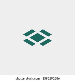 Premium box logo design. Abtract box icon vector illustration