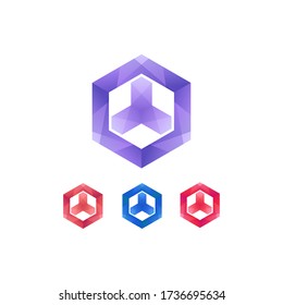 Premium box logo design.  box icon vector illustration