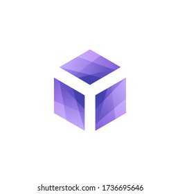 Premium box logo design.  box icon vector illustration