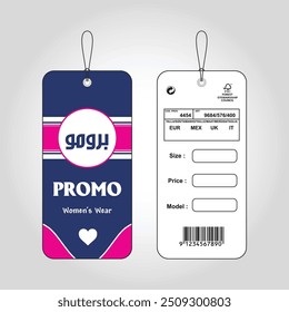 Premium Brand Hang Tags: Die-Cut Precision, Vector Perfection