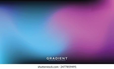Premium Bright gradient mix blue purple background. Colorful Blurred backdrop Holographic. Vector illustration for your graphic design, banner, poster, wallpapers, theme or website