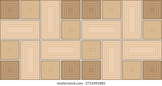 Patrón de grano de madera marrón de Premium