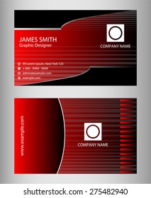 Premium Business Card Design Vector Set 