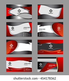 Premium Business Card Design Vector Set
