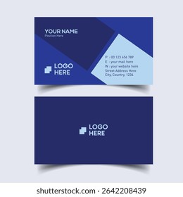 Premium Business Card Template. Modern Professional Business Card Template.