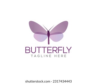 Premium butterfly Logo Design, Abstract butterfly beautiful and colorful creative vector illustration.