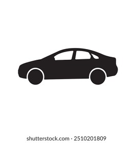 Premium Car Icons with white background 