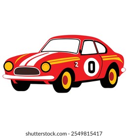 Premium Car Illustration . High-Quality Vector Art for Auto Designs