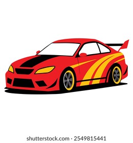 Premium Car Illustration . High-Quality Vector Art for Auto Designs