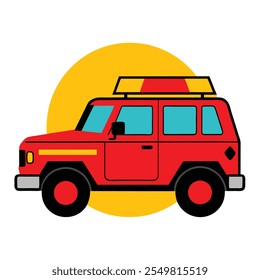 Premium Car Illustration . High-Quality Vector Art for Auto Designs