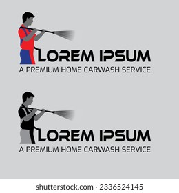 A Premium Car Wash Logo