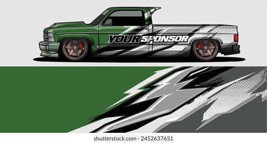 Premium Car Wrap Vector Templates: Drive Your Brand's Success