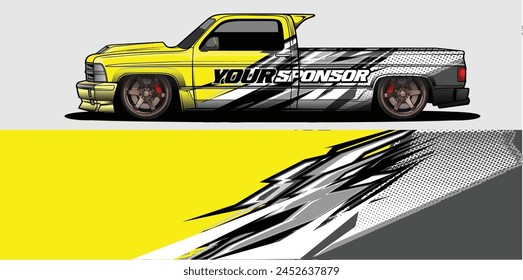 Premium Car Wrap Vector Templates: Drive Your Brand's Success