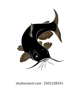 Premium Catfish Vector Art for Fishing Enthusiasts