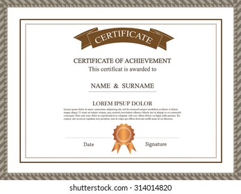 Similar Images, Stock Photos & Vectors of Diploma / Certificate ...