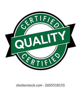 Premium Certified Quality Stamp design