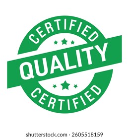 Premium Certified Quality Stamp design