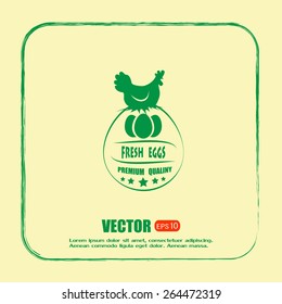 premium chicken and egg