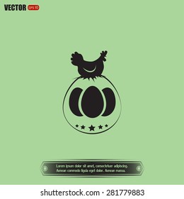 premium chicken and egg