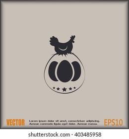 premium chicken and egg