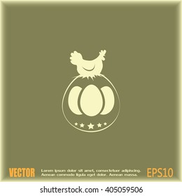 premium chicken and egg