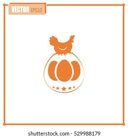 premium chicken and egg