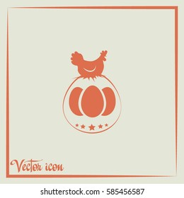 premium chicken and egg