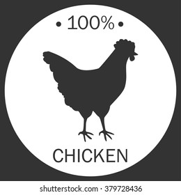 premium chicken meat labels