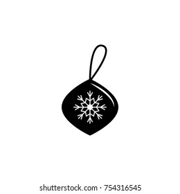 Premium Christmas ball icon. Simple Christmas, New Year icon. Can be used as web element, playing design icon on white background