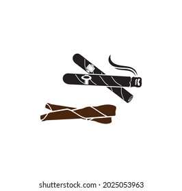 Premium cigar and indian beedi design illustration vector eps format , suitable for your design needs, logo, illustration, animation, etc.